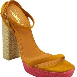 Yes Saint Laurent Gipsy Classic Espadrille Sandals